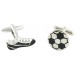 Football Boot and Ball Cufflinks 
