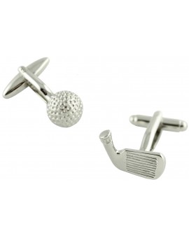 Gemelos Hierro y Bola de Golf