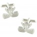 Crossed Clubs Cufflinks 