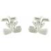 Crossed Clubs Cufflinks 