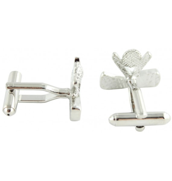 Crossed Clubs Cufflinks 