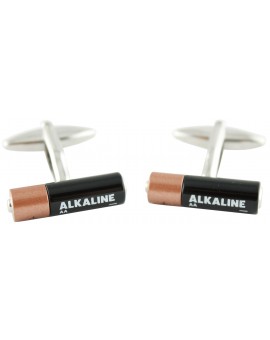 Alkaline Battery Cufflinks  2
