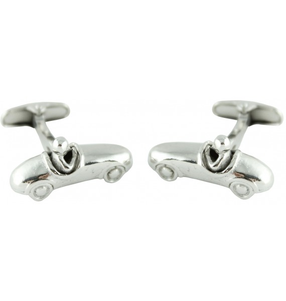 Vintage Racing Car Cufflinks 