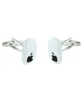 Apple Mouse Cufflinks 2