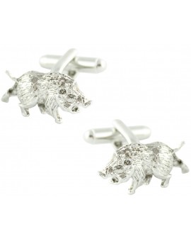 Wild Boar Cufflinks 