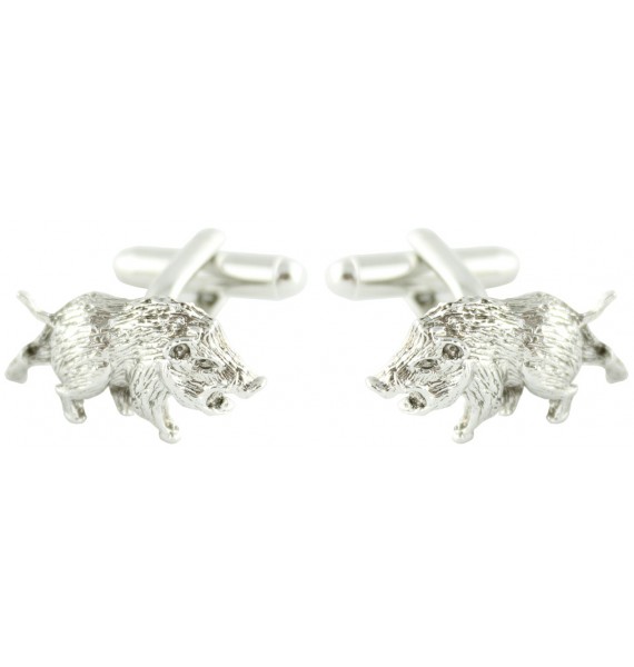 Wild Boar Cufflinks 