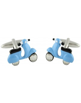 Blue Scooter Cufflinks  2
