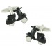 Black Scooter Cufflinks 