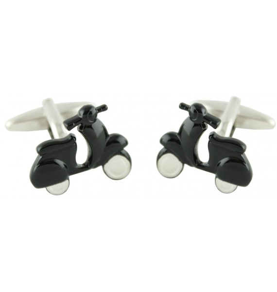 Gemelos Scooter Negra