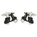 Black Scooter Cufflinks 