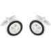 Black Button Cufflinks 