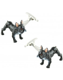 Gemelos Bulldog 3D Negro