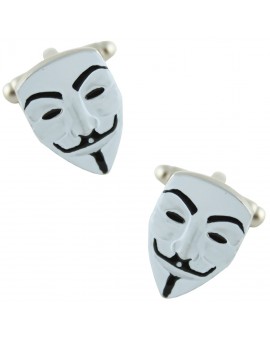 Anonymous Mask Cufflinks