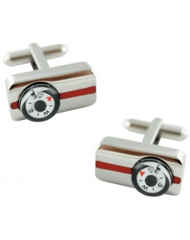 Rectangular Compass Cufflinks 