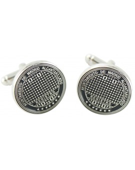 Madrid Sewer Cover Cufflinks  2