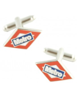 Madrid Subway Sign Cufflinks 