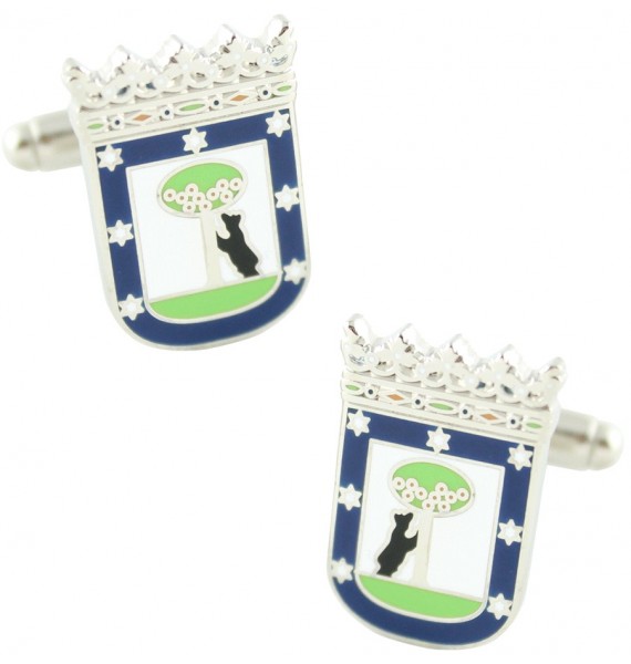 Madrid City Council Symbol Cufflinks 