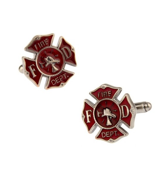 Gemelos Escudo de Bomberos