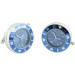 Gemelos para camisa Reloj rolex Azul 