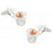 Basketball Hoop Cufflinks 