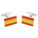 Spain Flag Cufflinks 