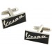 Black Vespa Logo Cufflinks 
