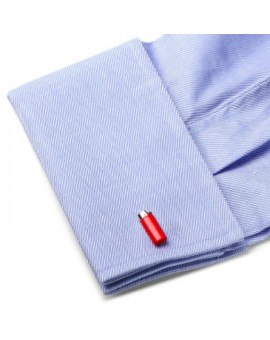 Red Clipper Lighter Cufflinks