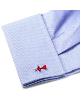 Red and Blue Darts Cufflinks 