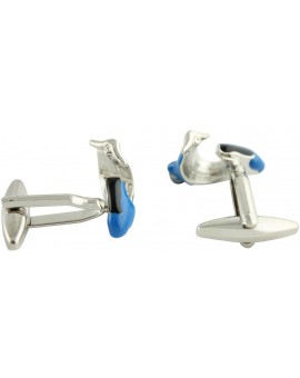 Gemelos Vespa 3D Azul 