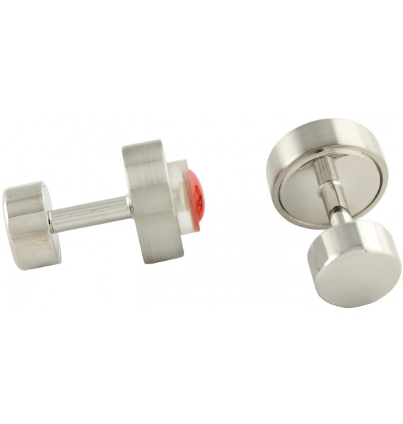 LED Light Starter Button Cufflinks 