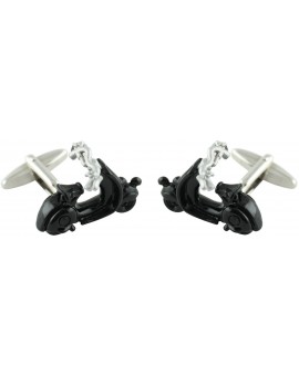 Gemelos Vespa 3D Negra 2