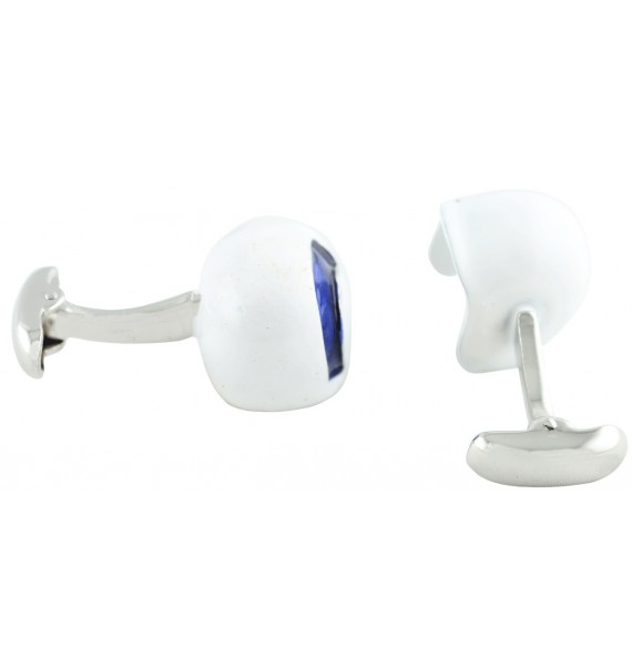 British Helmet Cufflinks 