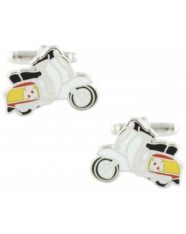 Spanish Vespa Cufflinks