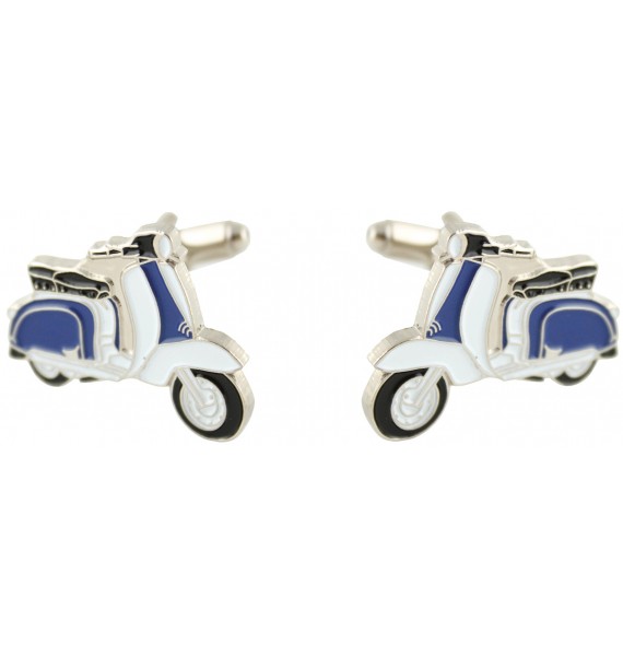 Gemelos Vespa Azul y Blanca