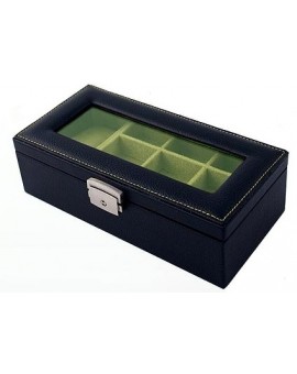 Leather 19-P Cufflink Case 