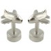 LED Light Jumbo Aircraft Cufflinks 