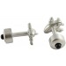 LED Light Jumbo Aircraft Cufflinks 