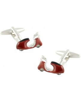 Gemelos Vespa 3D Roja