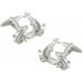 3D Silver Plated Vespa Cufflinks 
