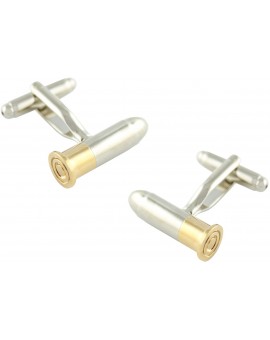 Rifle Bullet Cufflinks 