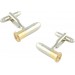 Rifle Bullet Cufflinks 