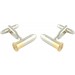 Rifle Bullet Cufflinks 