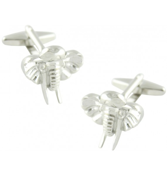 Elephant Head Cufflinks 