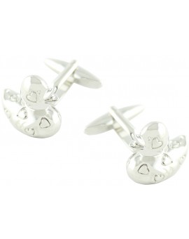 Silver Duck Cufflinks 