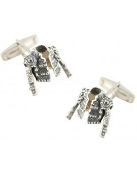 Gemelos Chaquetilla de Torero Plata 925