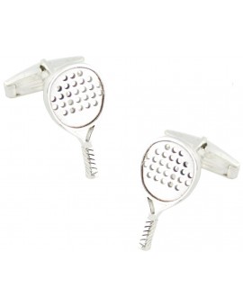 Gemelos Pala de Padel Plata 925
