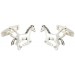 Sterling Silver Horse Cufflinks 