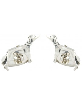 Gemelos Galgo Plata 925