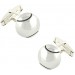Sterling Silver Tennis Ball Cufflinks 