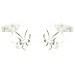 Sterling Silver Fleur De Lys Cufflinks